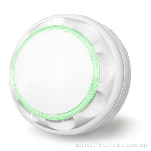 Hot Sale 2 Wired Fire Alarm Conventional Photoelectric Smoke Detector Sensor for Fire Alarm System